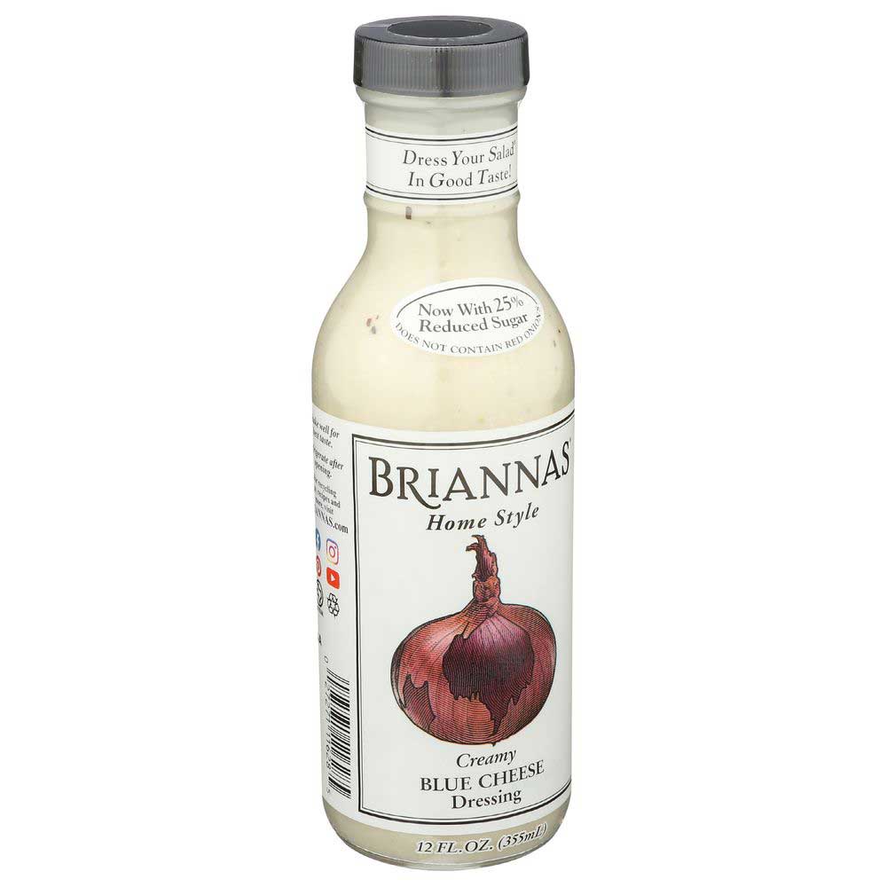Brianna's True Blue Cheese Dressing, 12 Ounce -- 6 Per Case