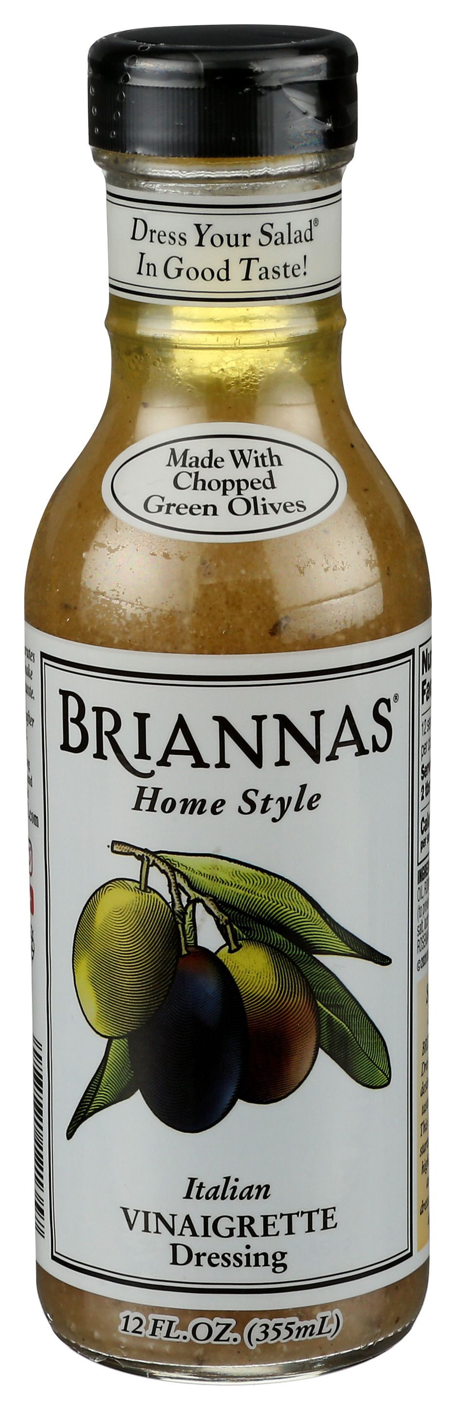 Brainnas Italian Vinaigrette Dressing, 12 Ounce -- 6 per case