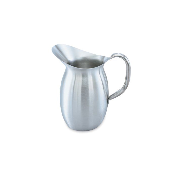 Vollrath Stainless Steel Bell Shaped Pitcher, 2 1/8 Quart Capacity -- 4 Per Case