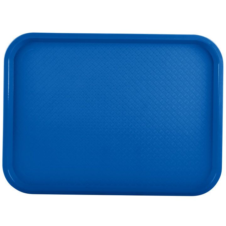 Vollrath Polypropylene Royal Blue Fast Food Tray, 14 X 18 Inch -- 12 Per Case