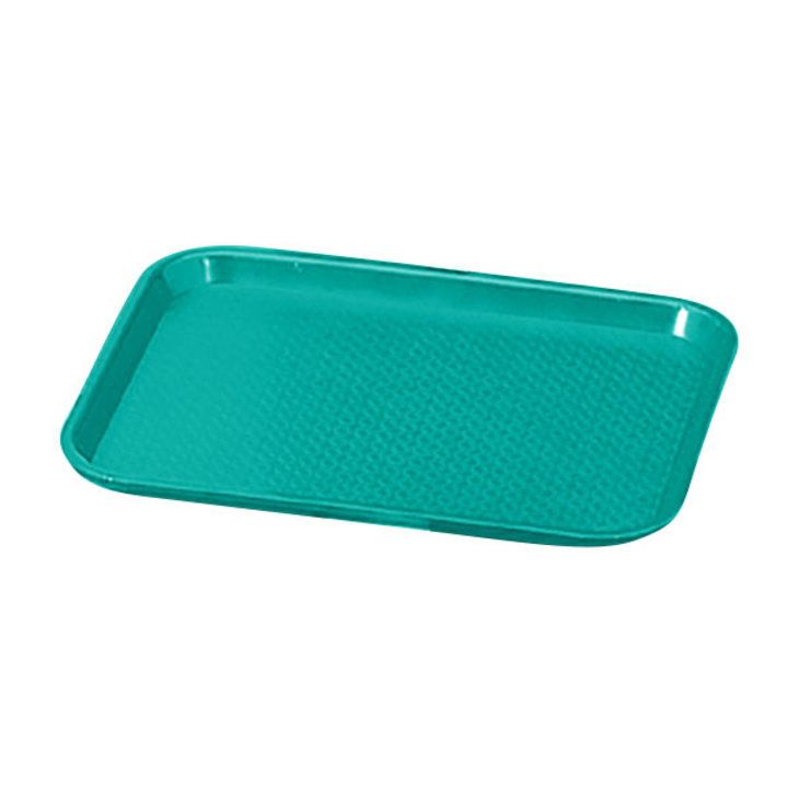 Vollrath Polypropylene Teal Fast Food Tray, 14 X 18 Inch -- 12 Per Case