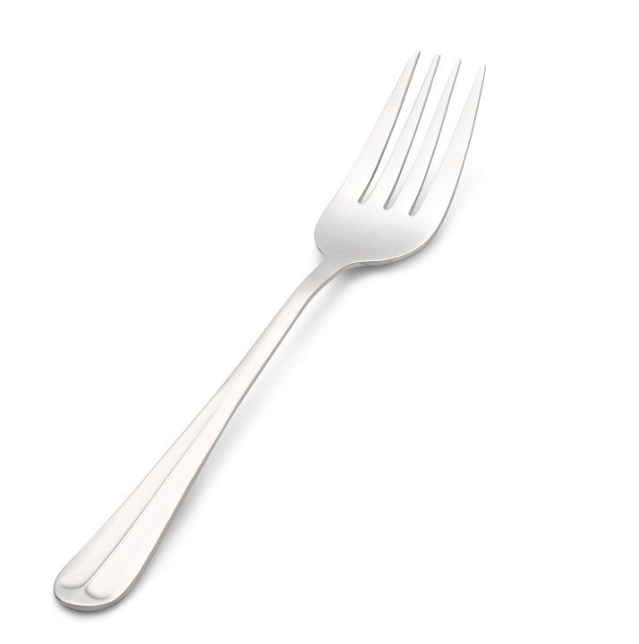 Vollrath Queen Anne Heavy Duty Stainless Steel Serving Fork, 8 5/8 Inch -- 12 Per Case