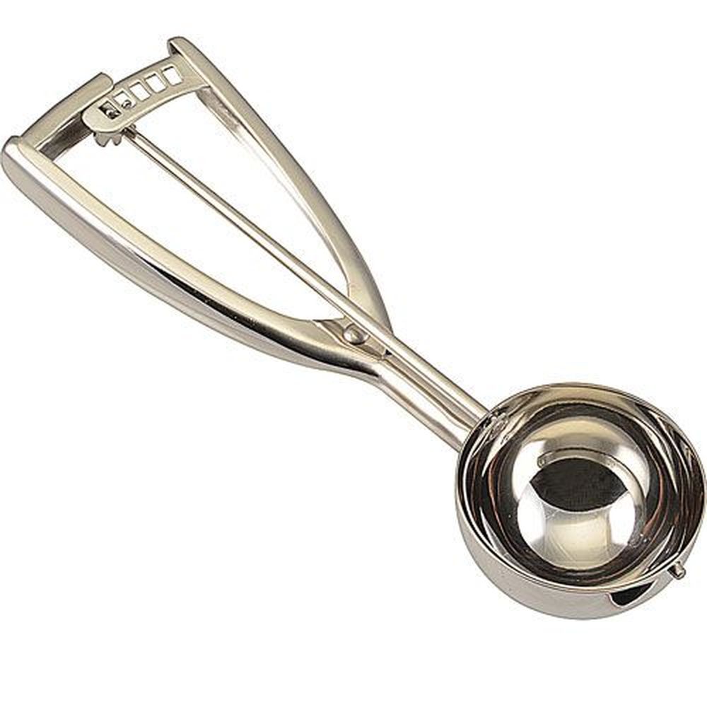 Vollrath 47153 Stainless Steel Round Number 16 Squeeze Disher, 2 Ounce Capacity