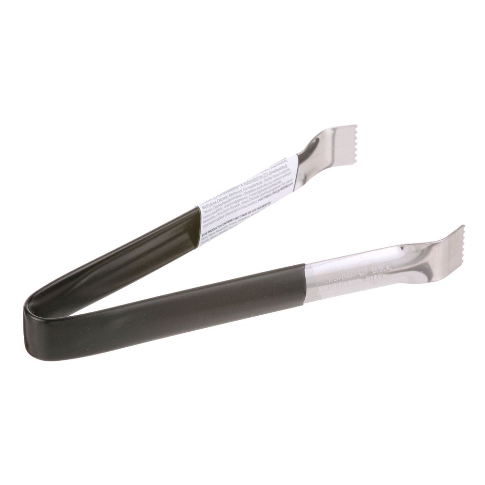 Vollrath 47326 Heavy-duty Stainless Steel Antimicrobial Pom Tongs With Kool-touch Handle, 6 Inch Length