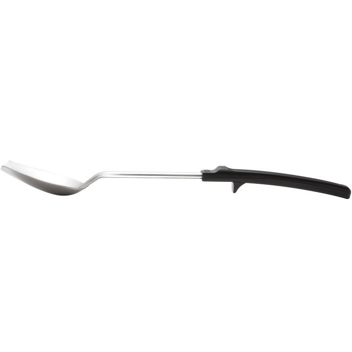Vollrath Stainless Steel Basting Triple Edge Solid Spoon With Grip N Serv Plastic Handle, 13.75 Inch -- 12 Per Case