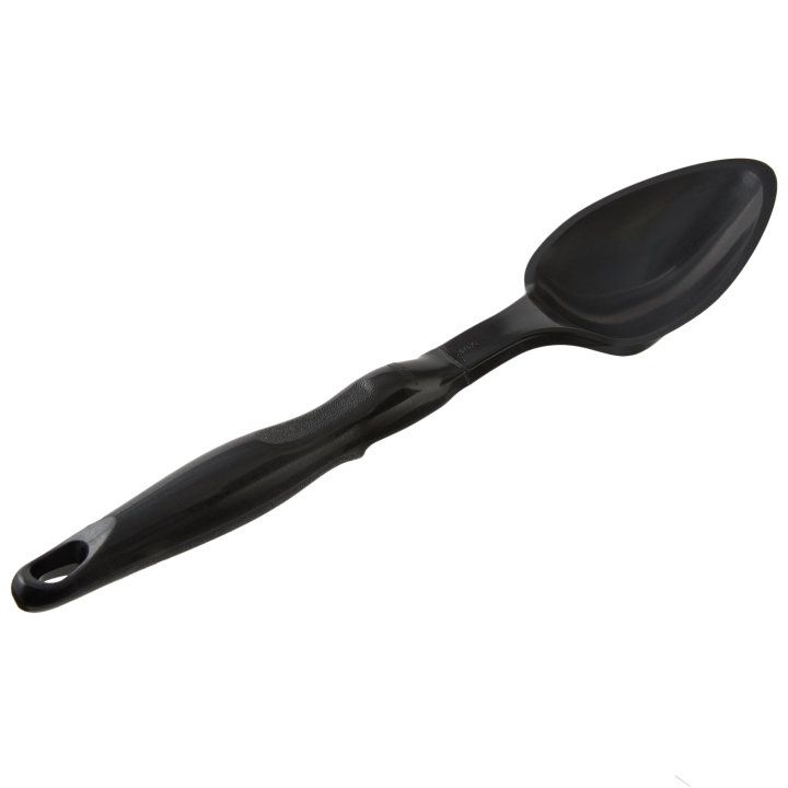 Vollrath Black Solid High Heat Nylon Spoon -- 12 Per Case