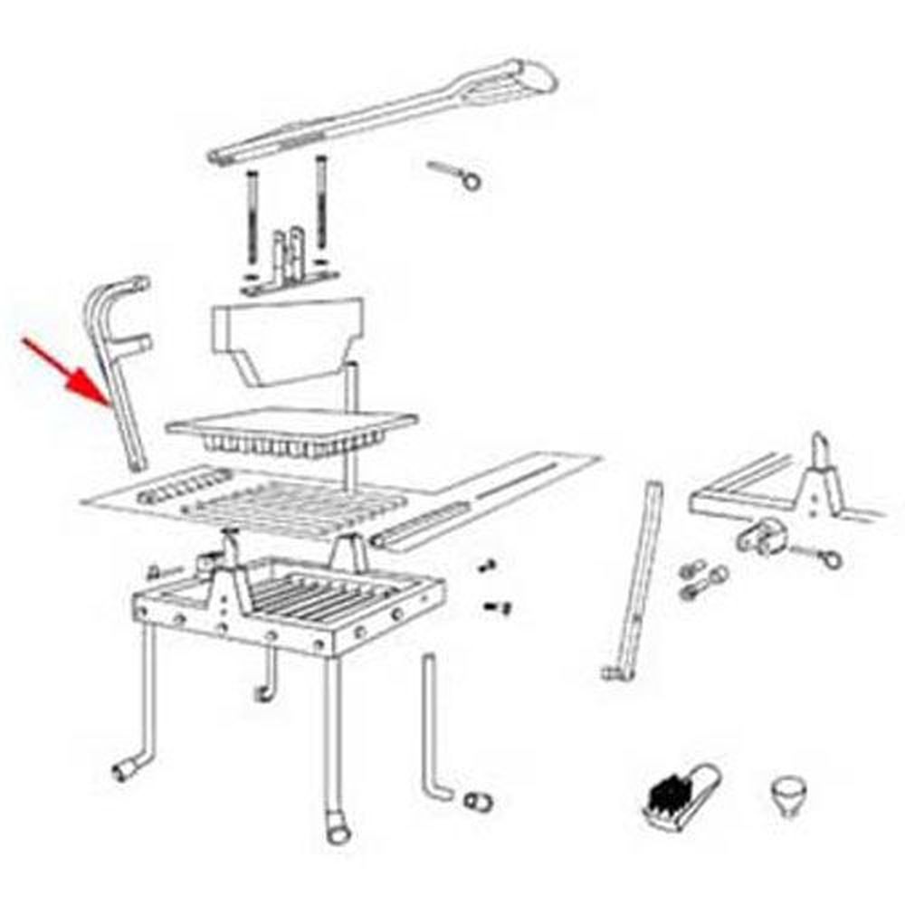 Vollrath 4413 Operating Arm Linkage For Lettuce King Iv Lettuce Cutter