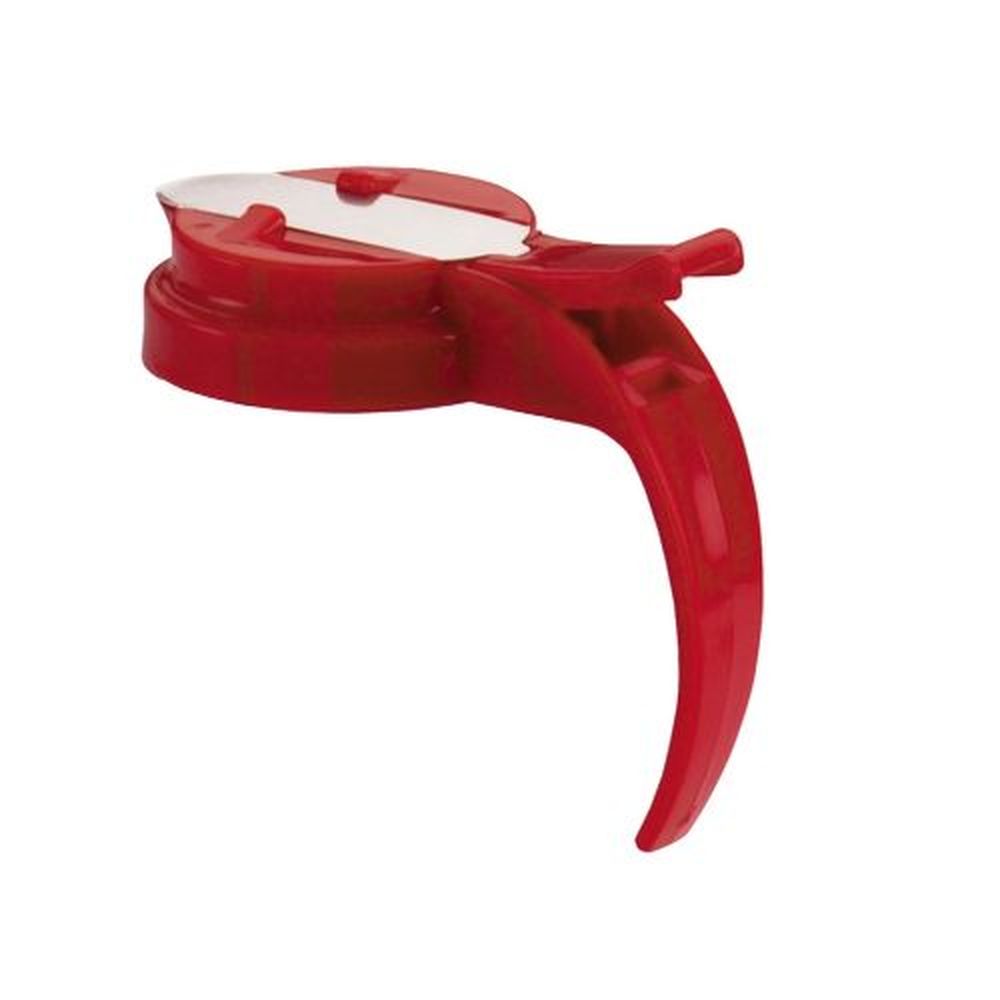 Vollrath 4748t-02 Dripcut Red Plastic Server Replacement Top For 48 And 64 Ounce Syrup Server