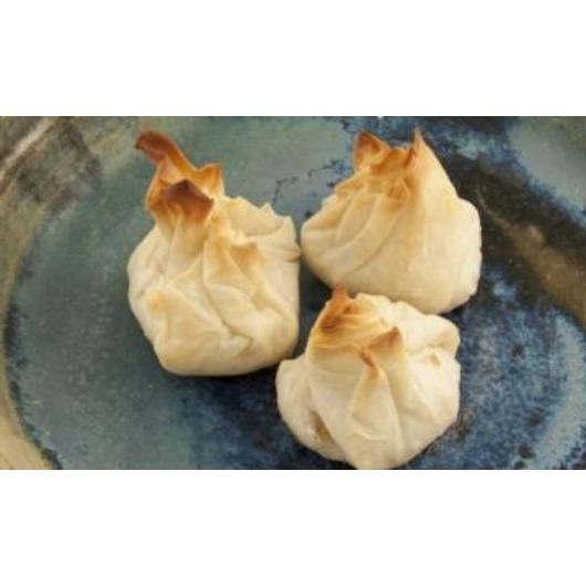 Simply Cuisine Poached Pear And Brie Fillo Purse -- 100 Per Case