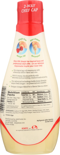 Kewpie Mayonnaise, 12 Ounce Squeeze Tube -- 6 Per Case