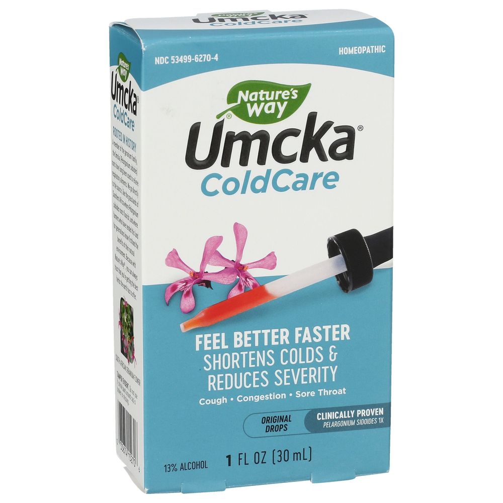 Nature's Way Gotas Umcka Coldcare Original, 1 Onza