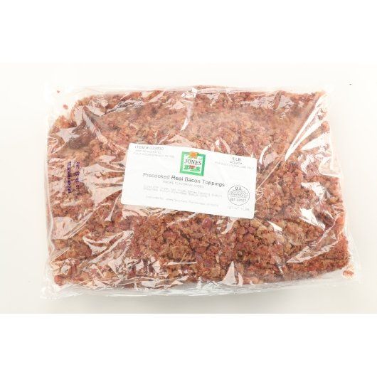 Jones Topping Jones Dairy Farm Fully Cooked Bacon Topping, 5 Pound -- 2 per case