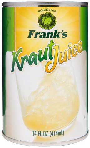 Frank's Sauerkraut Juice, 14 Fluid Ounce -- 12 Per Case