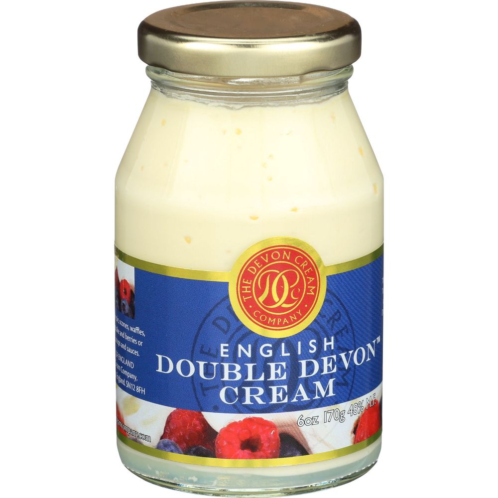 Devon Double Cream, English, 6 Ounce -- 12 Per Case