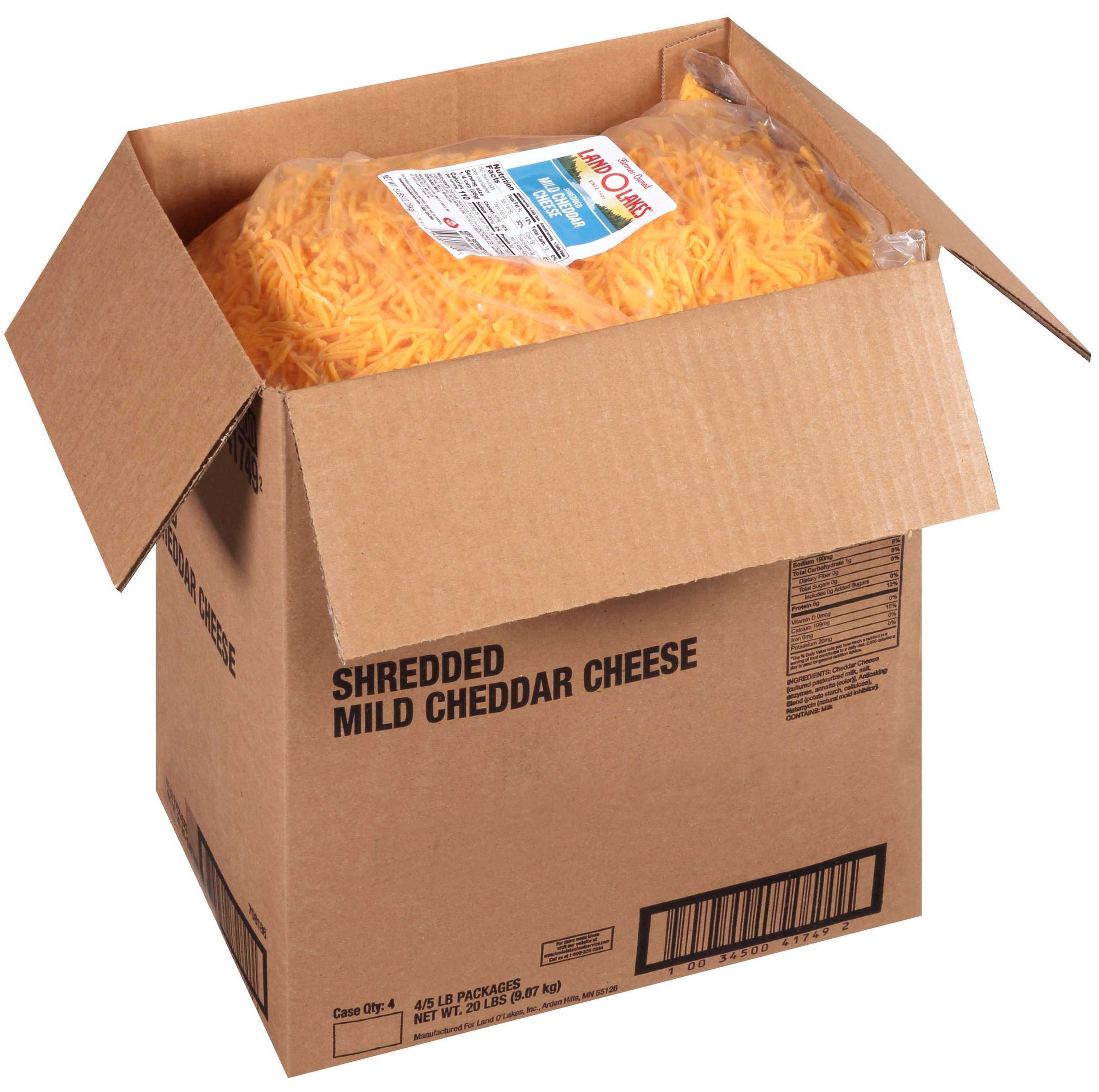 注目の福袋をピックアップ！ Land O Case Cheese Cheddar Mild Shredded Lakes テント・タープ
