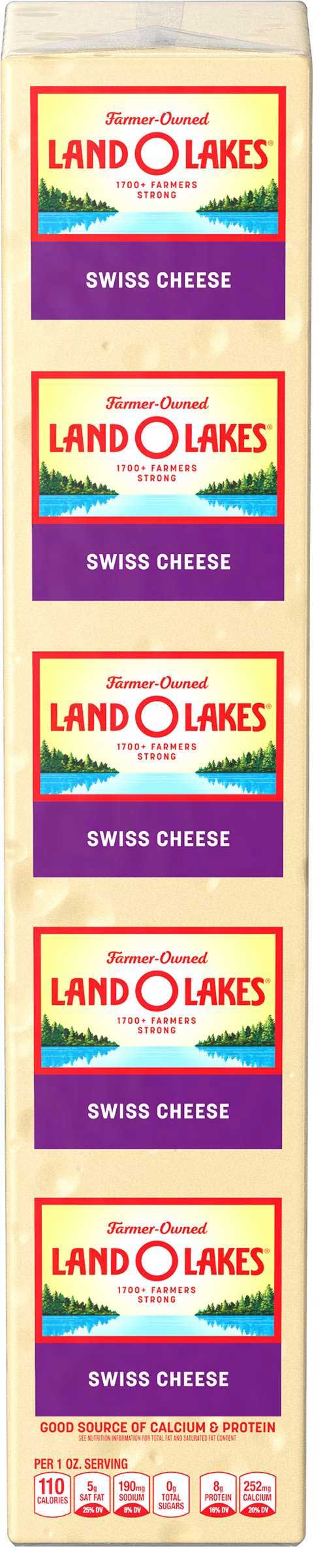 Land O Lakes Swiss Cheese, 9 Pound -- 2 per case