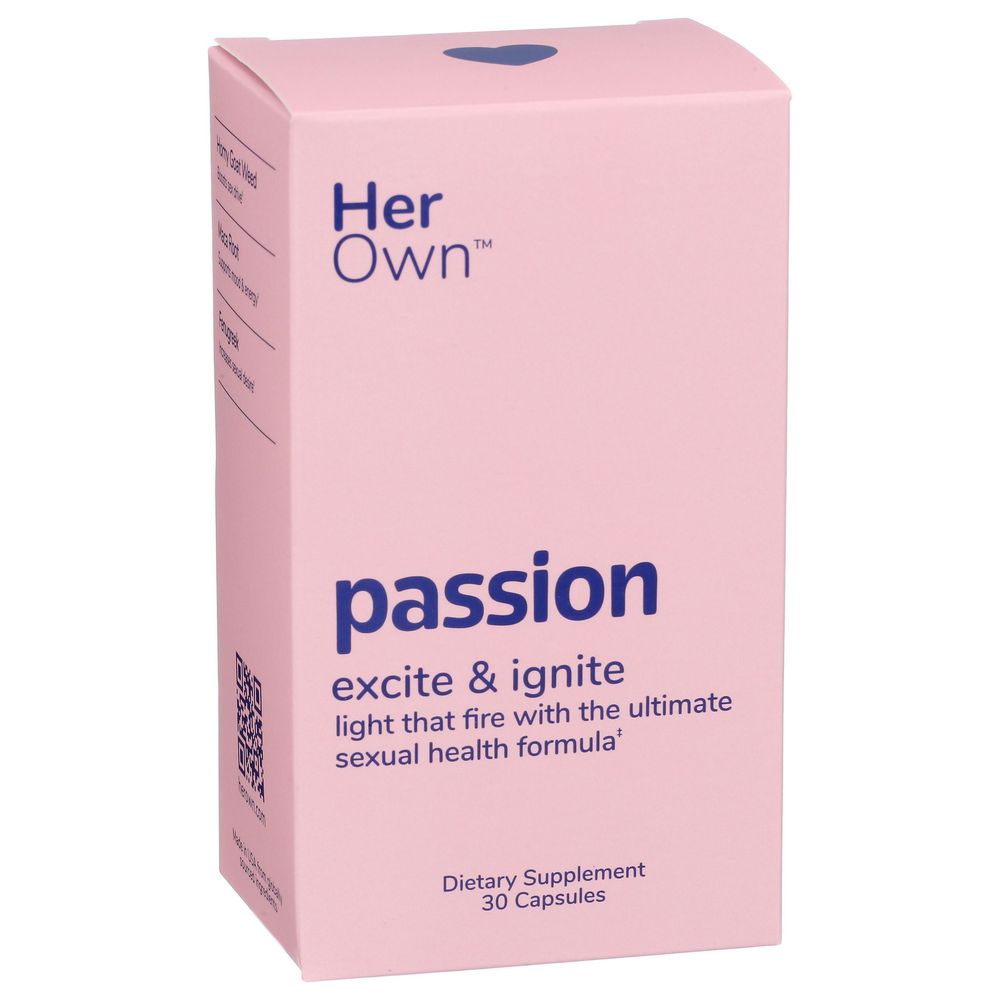Her Own Passion Excite And Ignite Capsules, 30 Count
