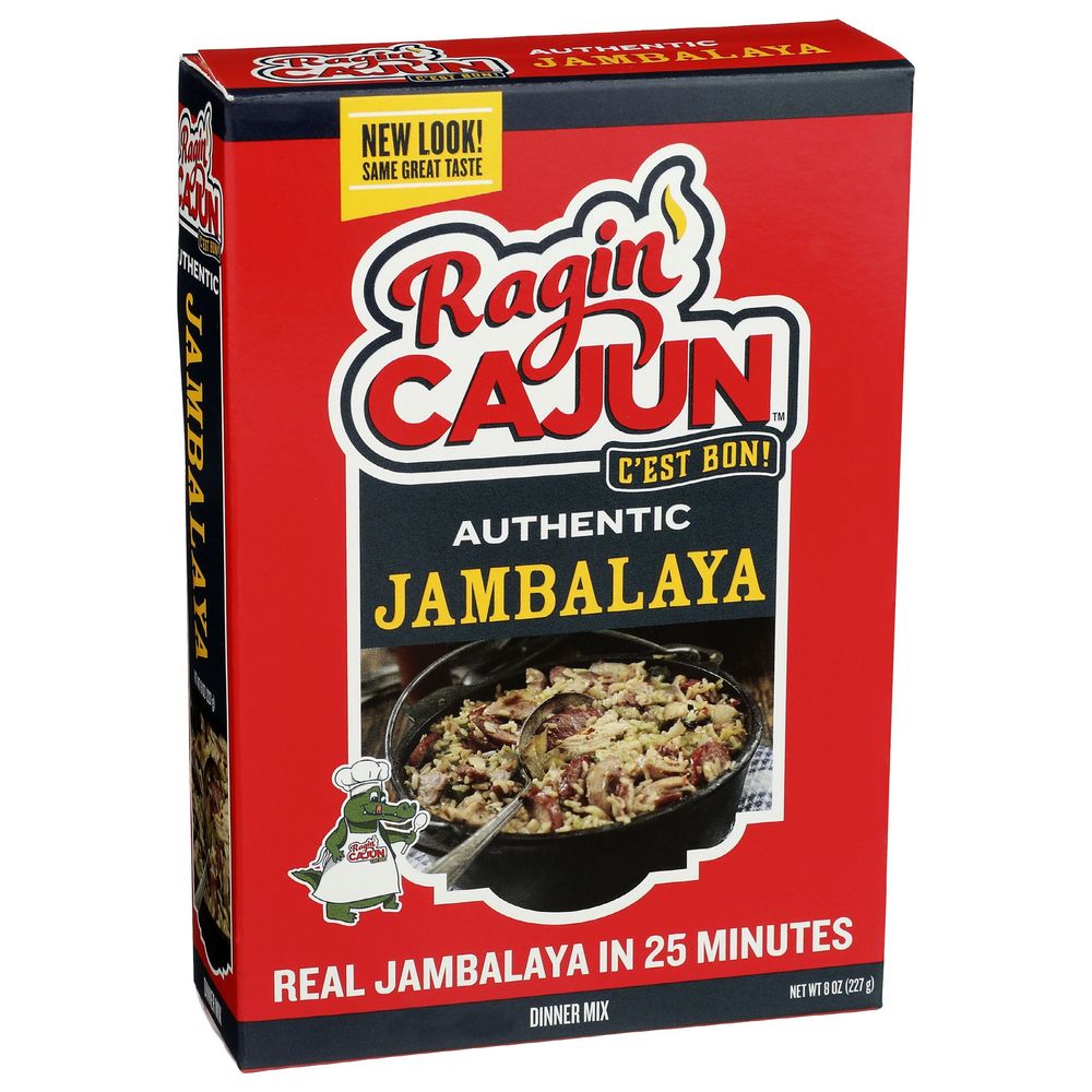 Ragin Cajun Authentic Jambalaya Dinner Mix, 8 Ounce -- 6 Per Case