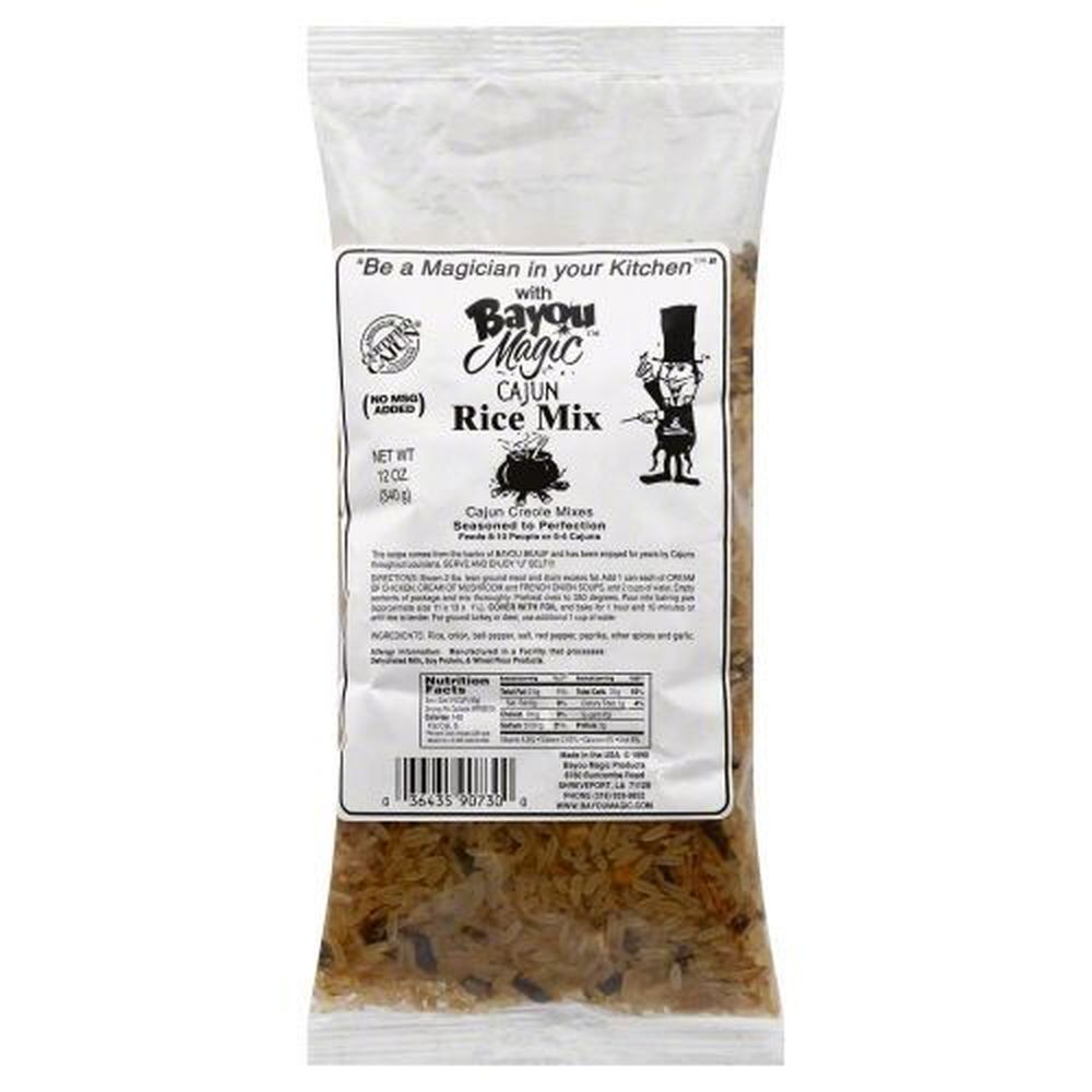 Bayou Magi Cajun Rice Mix, 12 Ounce -- 12 Per Case