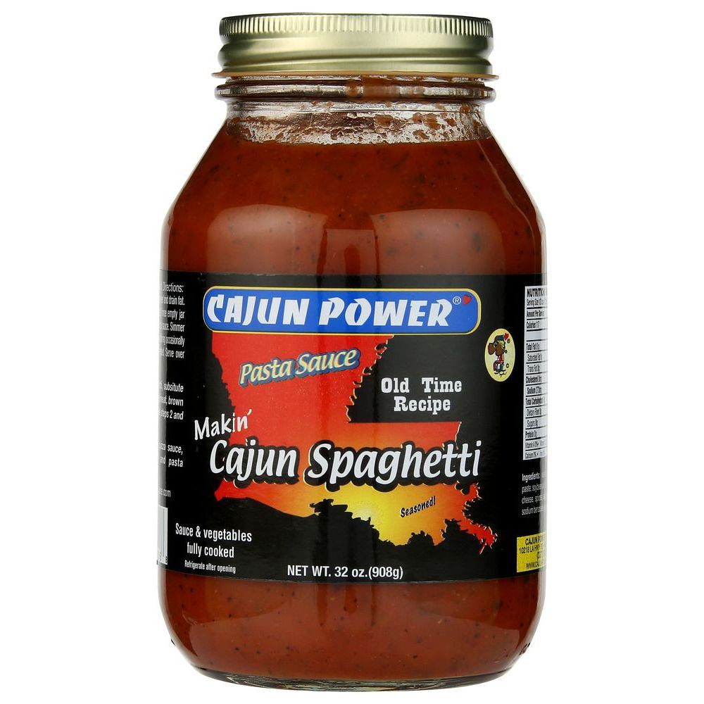 Cajun Power Cajun Spaghetti Sauce, 32 Ounce -- 6 Per Case