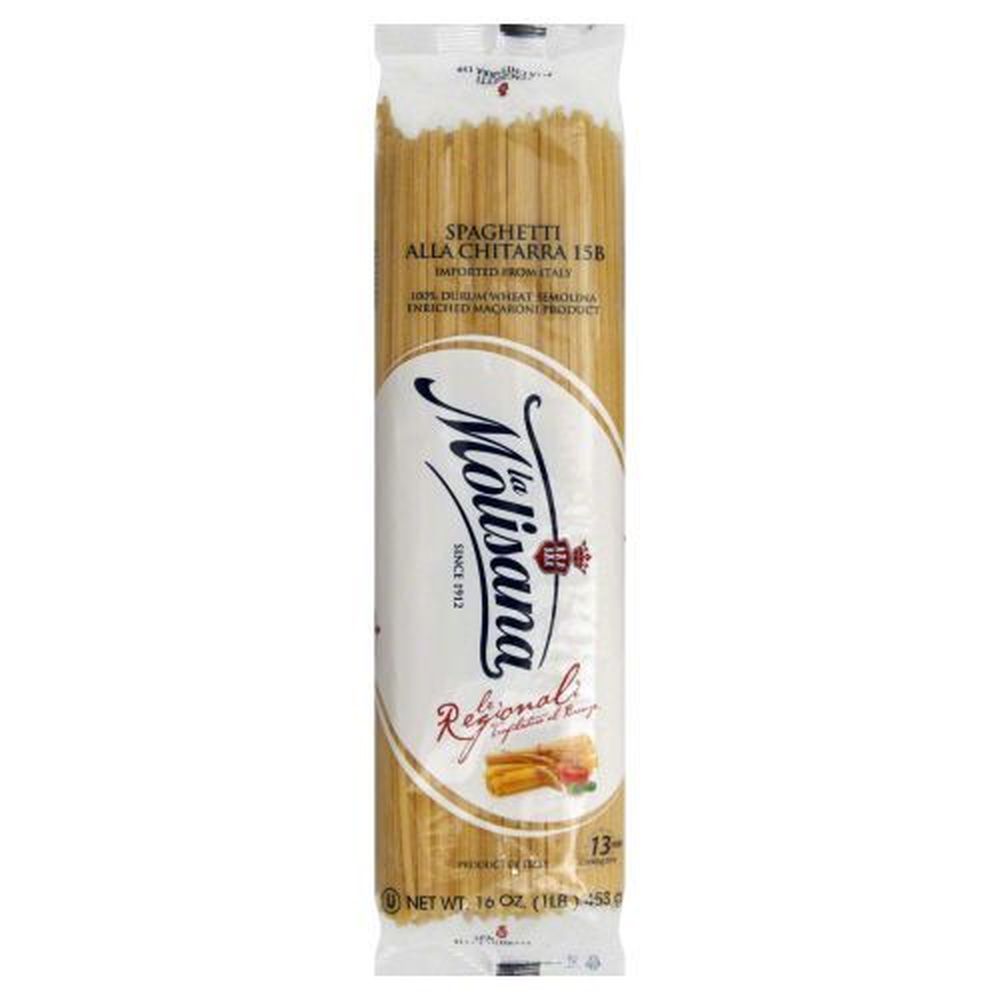 La Molisana Number 15b Alla Chitarra Spaghetti Pasta, 16 Ounce -- 20 Per Case