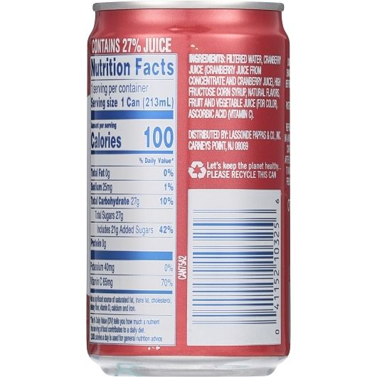 Ruby Kist Cran Juice Cocktail, 7.2 Ounce -- 24 Per Case