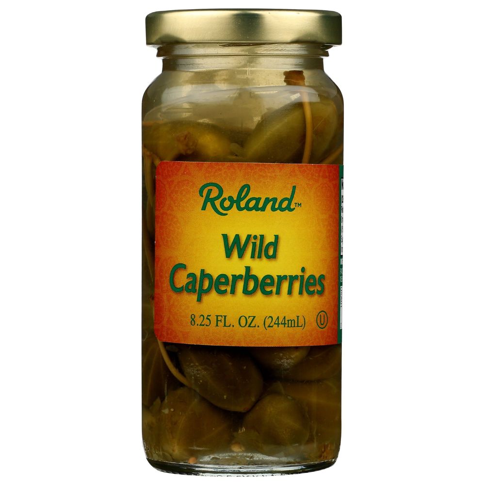 Roland Wild Caperberries, 8.25 Ounce -- 12 Per Case