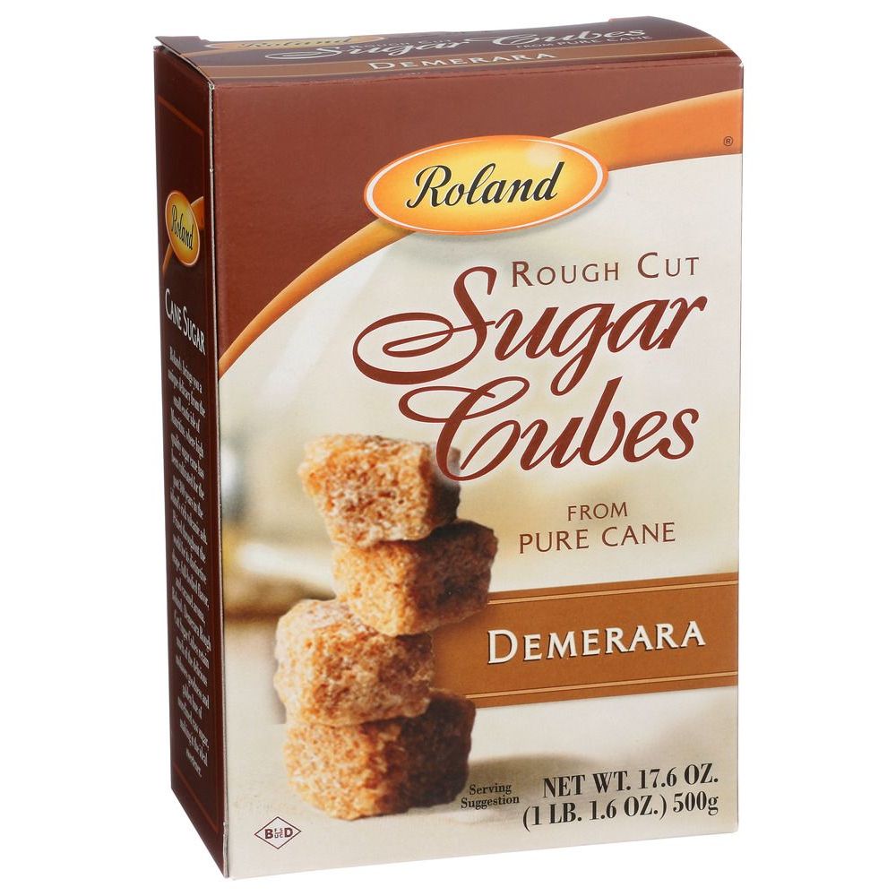 Roland Demerara Brown Sugar Cubes, 17.6 Ounce -- 6 Per Case