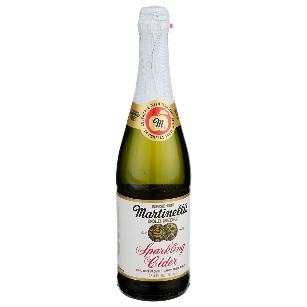 Martinelli's Gold Medal Sparkling Apple Cider, 25.4 Fluid Ounce -- 12 Per Case