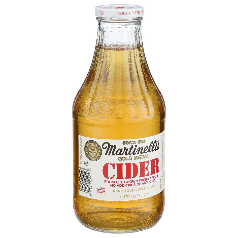 Martinelli's Gold Medal Martin Apple Cider, 33.8 Fluid Ounce -- 6 Per Case