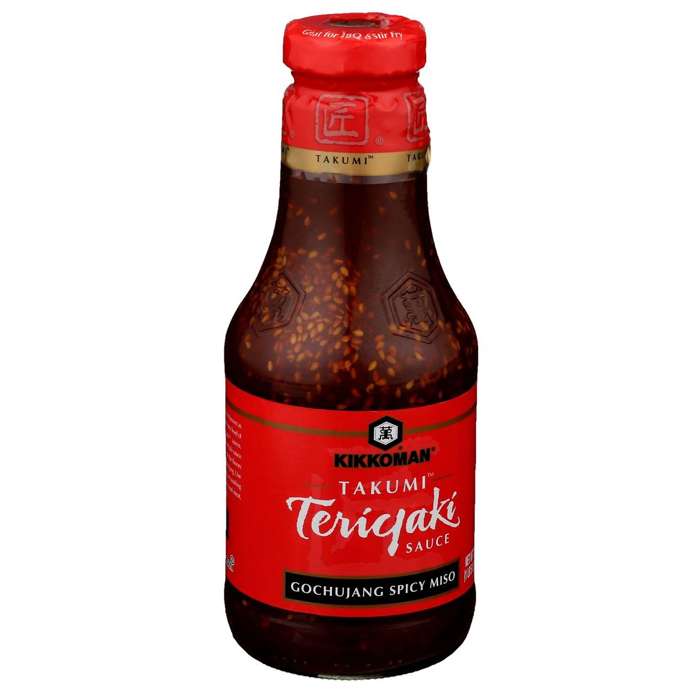 Kikkoman Takumi Gochujang Spicy Miso Teriyaki Sauce, 21.5 Ounce -- 6 Per Case