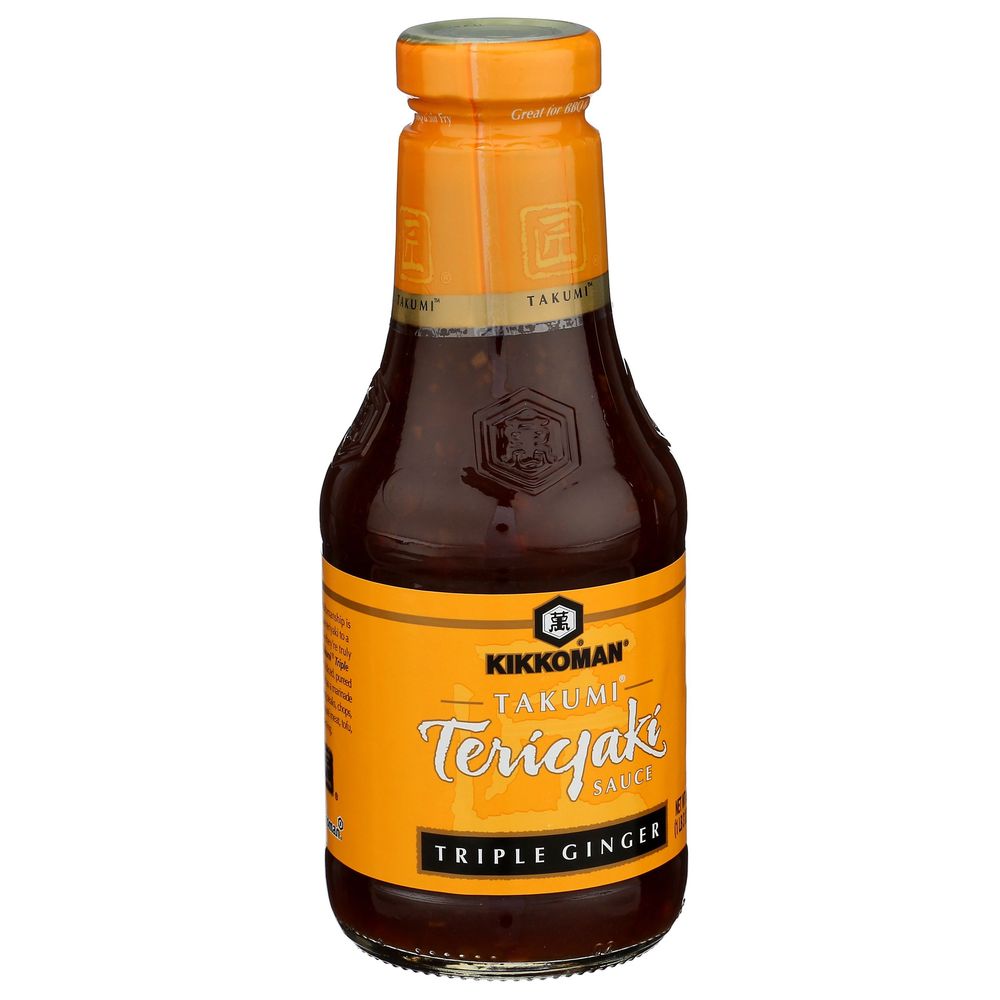 Kikkoman Triple Ginger Teriyaki Sauce, 19.5 Ounce -- 6 Per Case