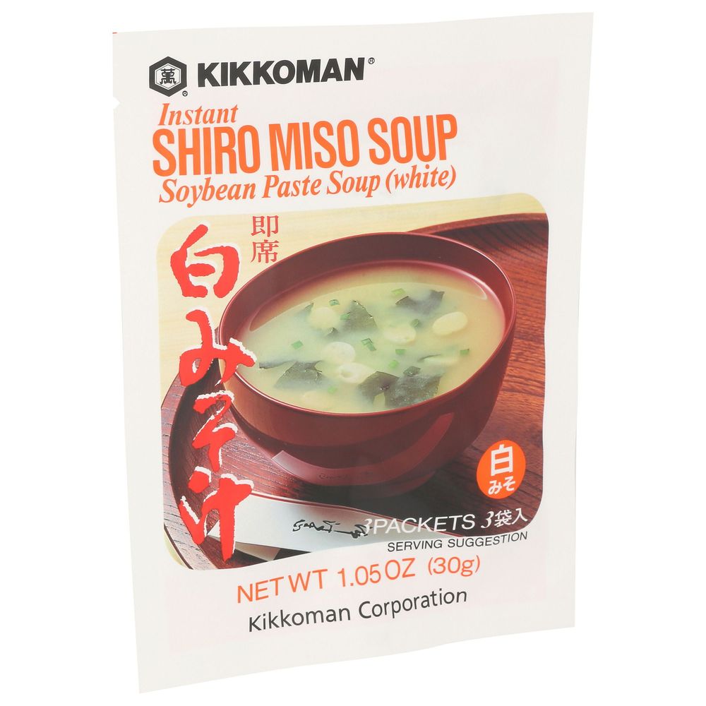 Kikkoman Instant Shiro White Miso Soup, 1.05 Ounce -- 12 Per Case