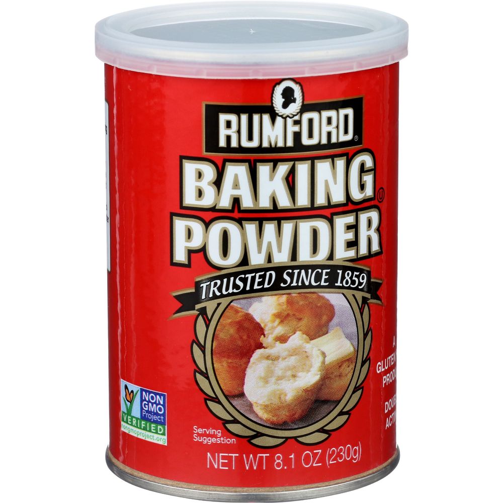 Rumford Baking Powder, 8.1 Ounce -- 12 Per Case