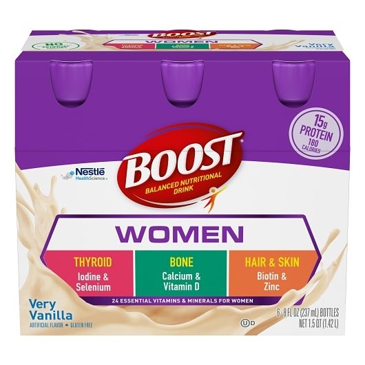 Boost Calorie Smart Very Vanilla Beverage, 8 Fluid Ounce -- 24 Per Case