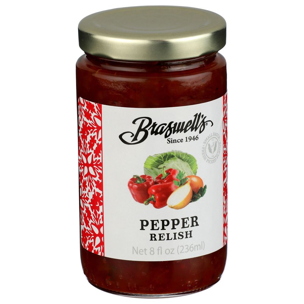 Braswell's Pepper Relish, 8 Ounce -- 6 Per Case