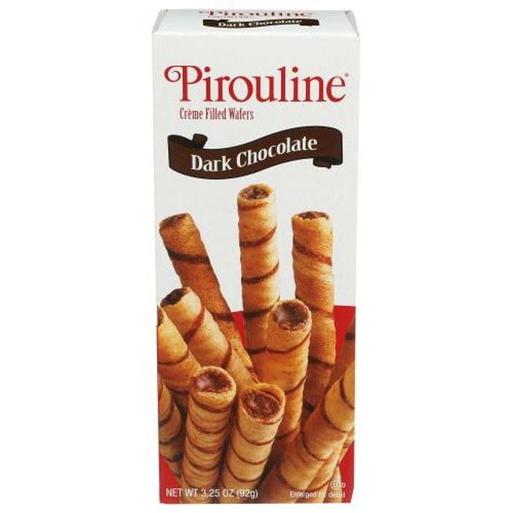 Debeukelaer Pirouline Dark Chocolate Wafers, 3.25 Ounce -- 12 Per Case