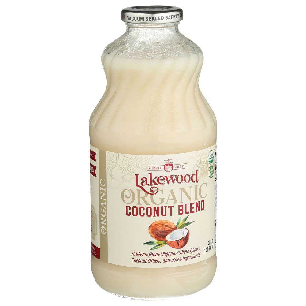 Lakewood Organic Coconut Blend Juice, 32 Fluid Ounce -- 6 Per Case