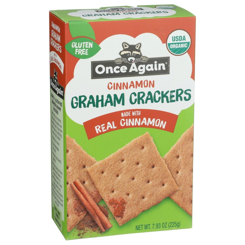 Once Again Real Cinnamon Graham Cracker, 7.93 Ounce -- 6 per case