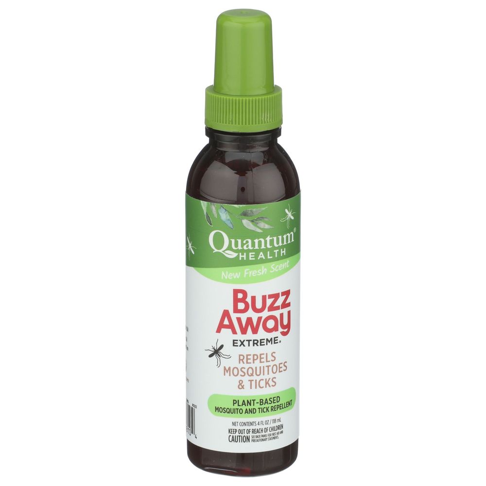 Quantum Buzz Away Extreme Insect Repellant, 4 Ounce -- 3 Per Case