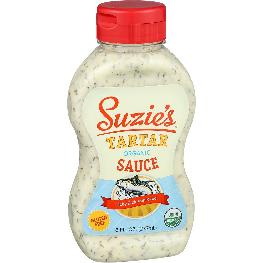 Suzies Organic Tartar Sauce, 8 Fluid Ounce -- 6 Per Case