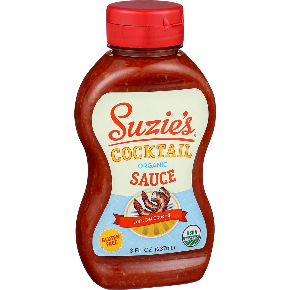 Suzies Organic Cocktail Sauce, 8 Fluid Ounce -- 6 Per Case