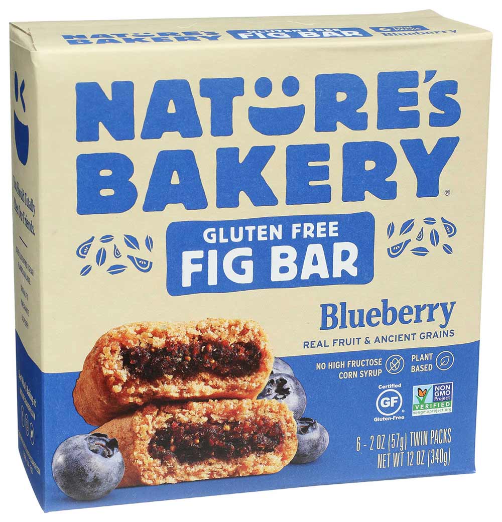 Nature's Bakery Gluten Free Blueberry Fig Bar, 6 Count -- 6 Per Case