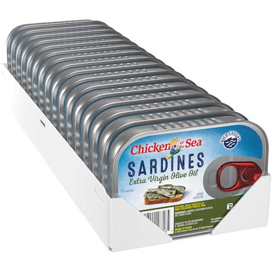 Chicken Of The Sea Sardines In Olive Oil, 3.75 Ounce -- 18 Per Case