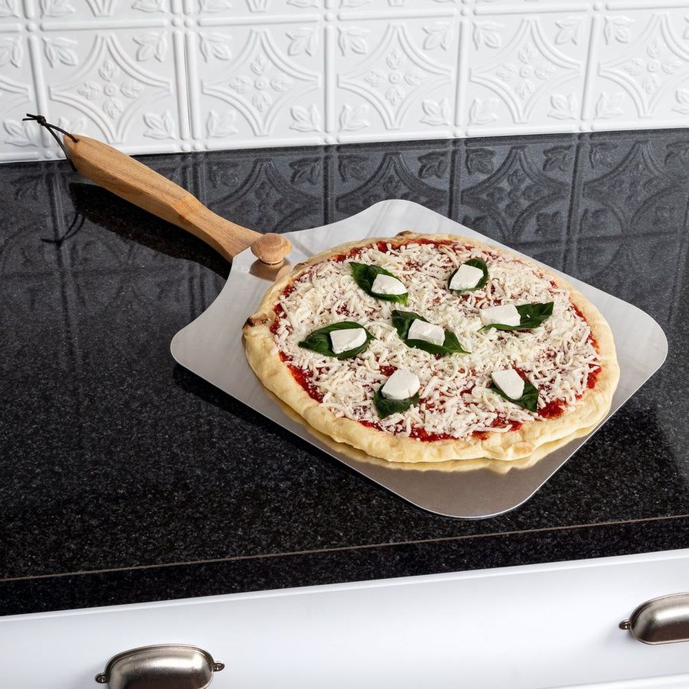 Old Stone Pizza Kitchen Pizza Peel With Folding Handle, 14 X 16 Inch