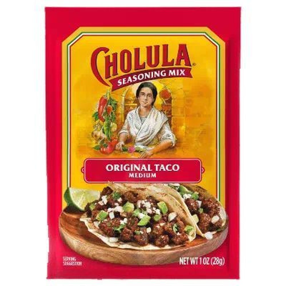 Cholula Original Taco Medium Recipe Mix, 1 Ounce -- 12 per case