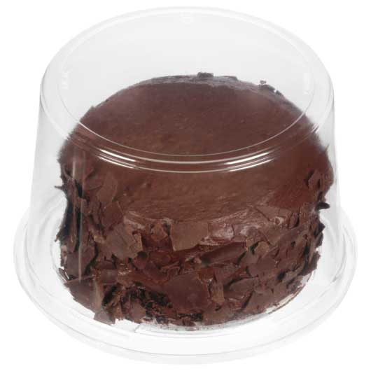 Rich's 5 Inch Chocolate Fudge Double Layer Cake, 16 Ounce -- 6 per case