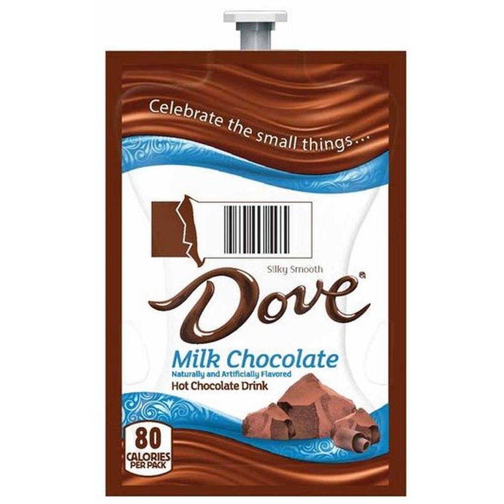Lavazza Dove Hot Milk Chocolate, Freshpacks, 72 Count