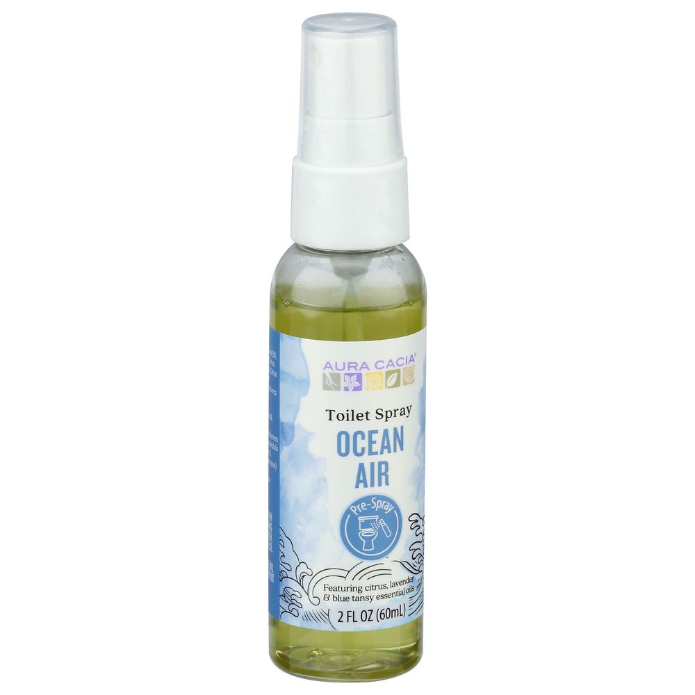 Aura Cacia Ocean Air Toilet Spray, 2 Fluid Ounce