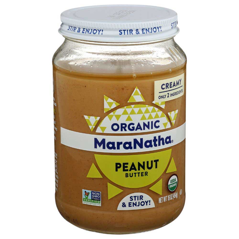 Maranatha Organic Creamy Peanut Butter, 16 Ounce -- 6 Per Case